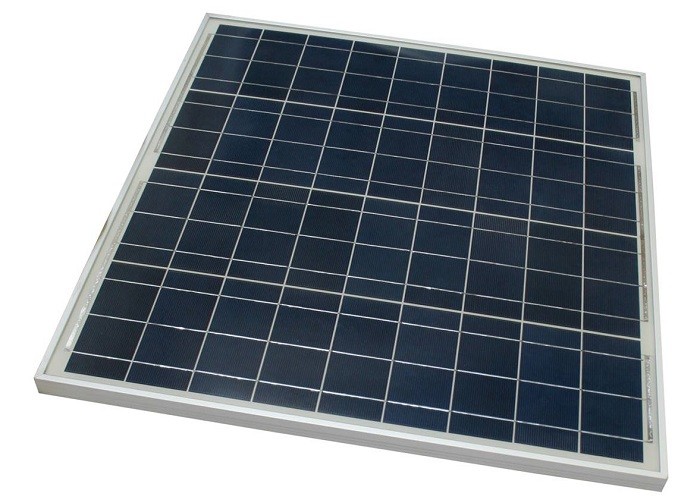 50 / 60 / 80 Watt Solar Panel Polycrystalline PV Module With Light Absorption