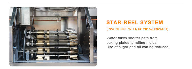 73 Plates Rolled Sugar Cone Machine Electric Egg Waffle Maker