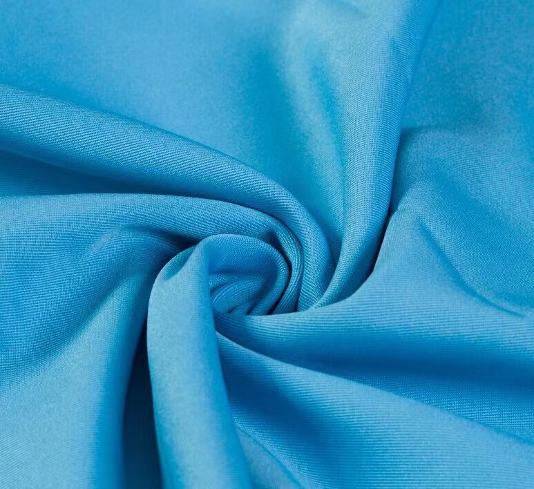 Customized 100% Polyester Twill 2/2 Gabardine Fabric for Workwear Clothing Material
