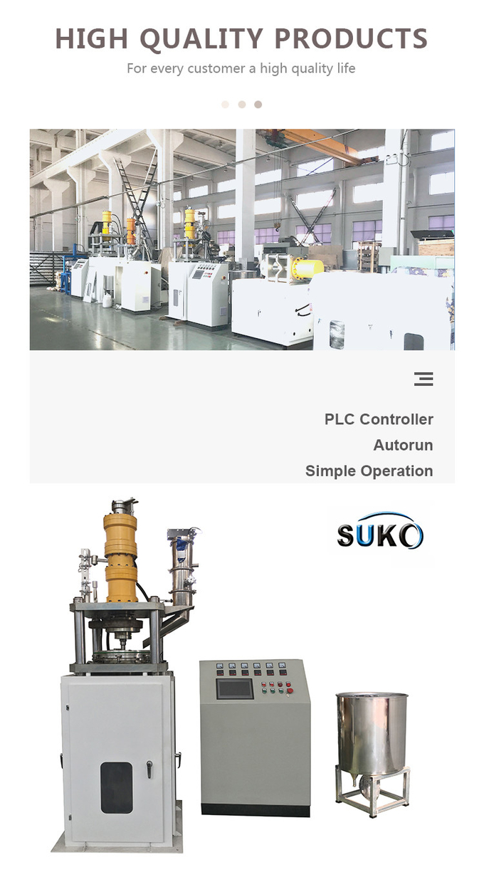 PTFE Liner Tube Extruder Machine , PTFE Hose Machine PFG300