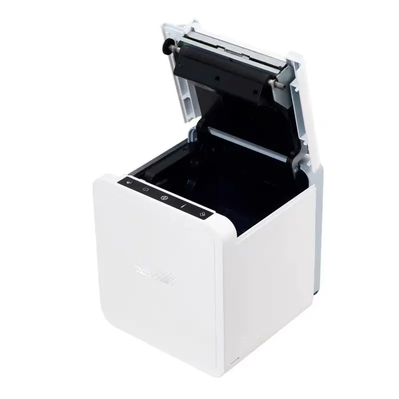 USB/LAN/Serial/BT/WIFI/Ethernet Connectivity 80mm Desktop Thermal POS Printer 150 KM Print Life