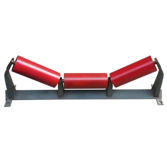Metallurgical Belt Conveyor Roller Transition Carrying Idler Roller