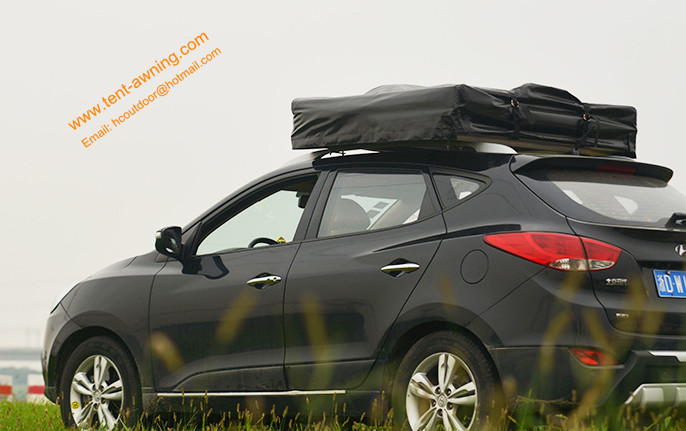 Outdoor Waterproof Aluminum Poles 2-4 People Travelling Camping Trailer Tent Car Top Tent