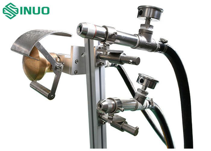 IEC60529-2013 IPX3/4/5/6 Spray Nozzle And Hose Nozzle Water Spray Test System