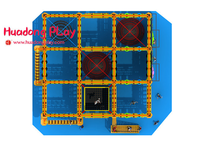 Attractive Indoor Adventure Playground Professional With CAD Instruction