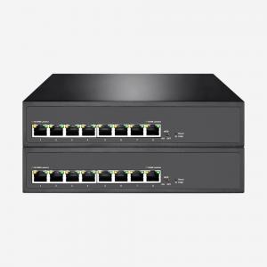 China 8 10/100/1000 RJ45 Ports Layer 2 Network Switch Two Modes Gigabit Easy Smart Switch on sale