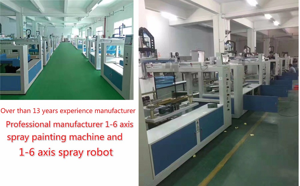 4kw Five Axis Full Automatic Spray Coating Machine Reduce Material Waste