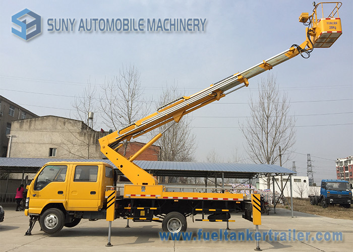 ISUZU 600P High Altitude Operation Truck Aerial Platform Truck Double Row Cabin