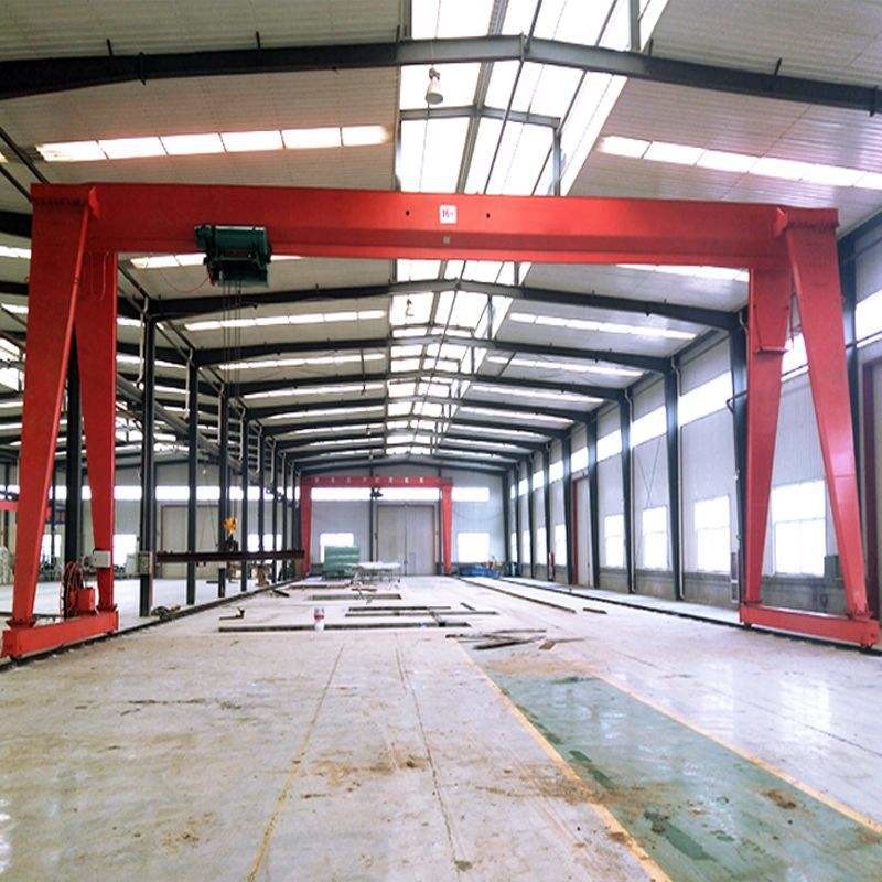 Manual Control Double Girder Overhead Cranes 1-30t Capacity for Heavy Loads