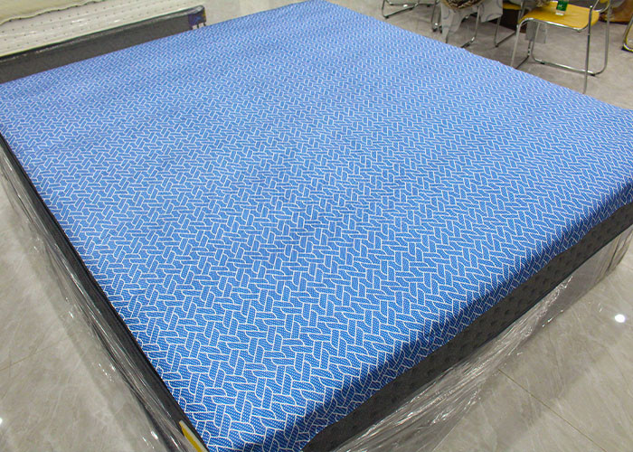 Warp Knitted Mattress Quilting Fabric Polyester Printed Customization