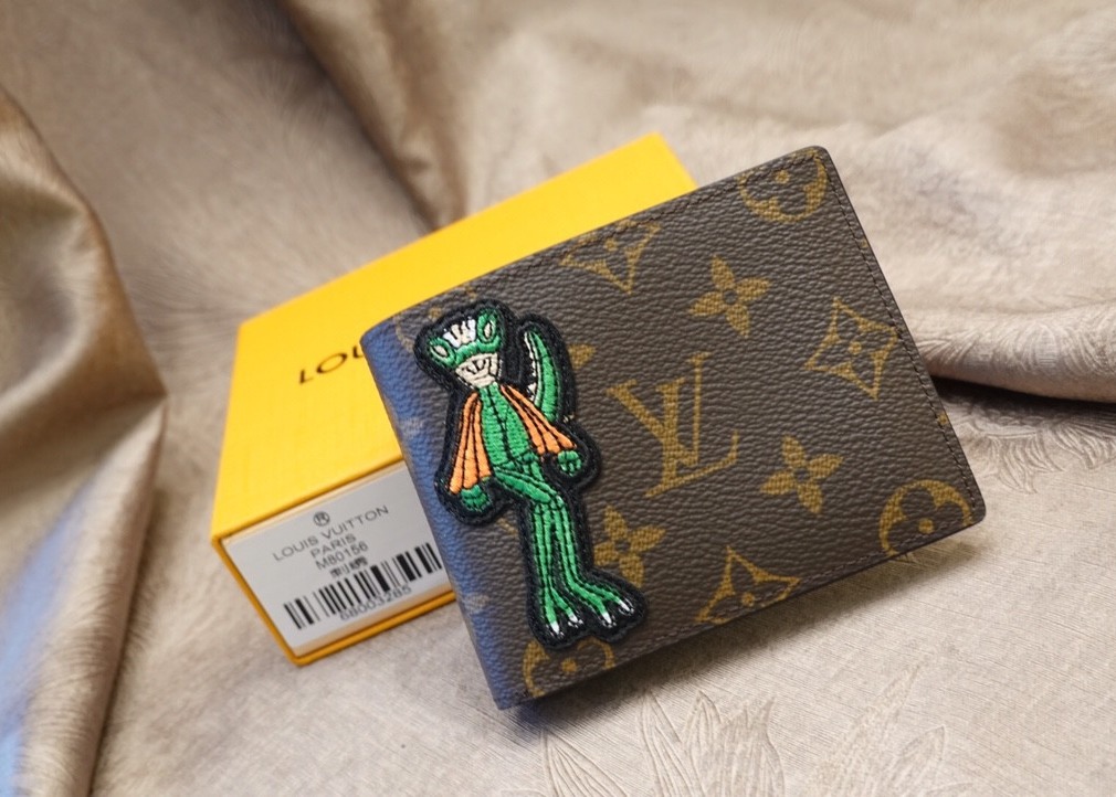 Cartoon Embroider Luxury Brand Wallet