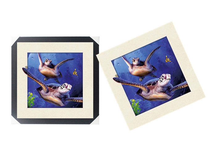 Lovely Cute Animal Art Printing 5d Lenticular Picture / HD Animal Pictures