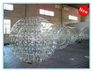 China PVC Clear Inflatable Zorb Ball / Inflatable Human Hamster Ball For Inflatable Zorb Ramp on sale