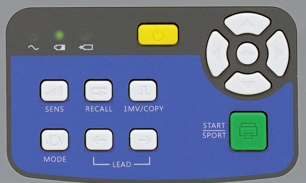 UN8003 ISO CE approved 3 Channels Digital ECG Machine