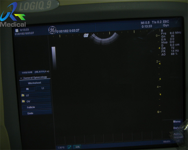 GE E8C 11.5 MHz Intracavity Transducer Medical Ultrasonic Probe In Hospital