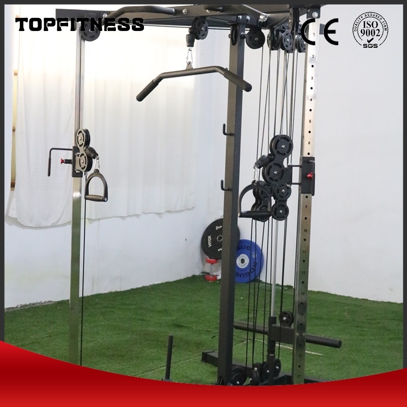 Popular Fitness Equipment Multifunctional Smith Machine Squat Pull-Down Rack