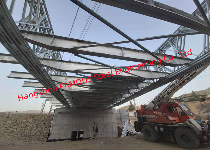 Mabey Galvanized Steel Bridge Portable Permanent Bailey Steel Structure Decking