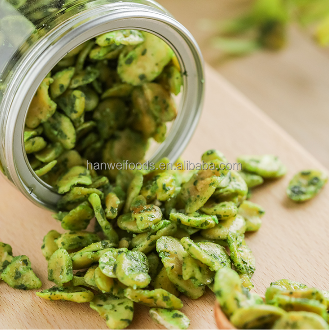 Seaweed Fava Bean Snack Salty Healthy Nut Snacks For Leisure Time