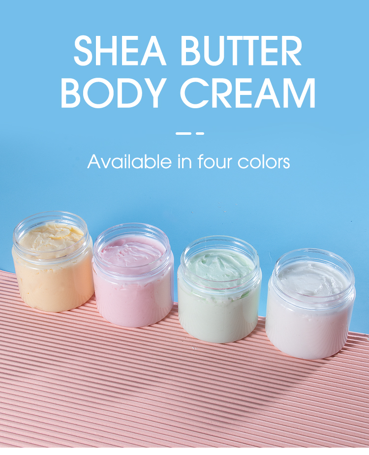 OEM Skin Care Shea Butter Vegan Whipped Body Butter Moisturizing Face Cream