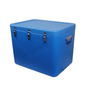 China 100L Plastic Fish Travel Insulated Cool Box For Outdoor Activities / Fresh Chiller Ice Box on sale