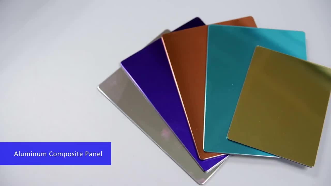600mm 0.06mm Aluminum Composite Metal Panels Acp Sheet For Wall Anti Bacterial