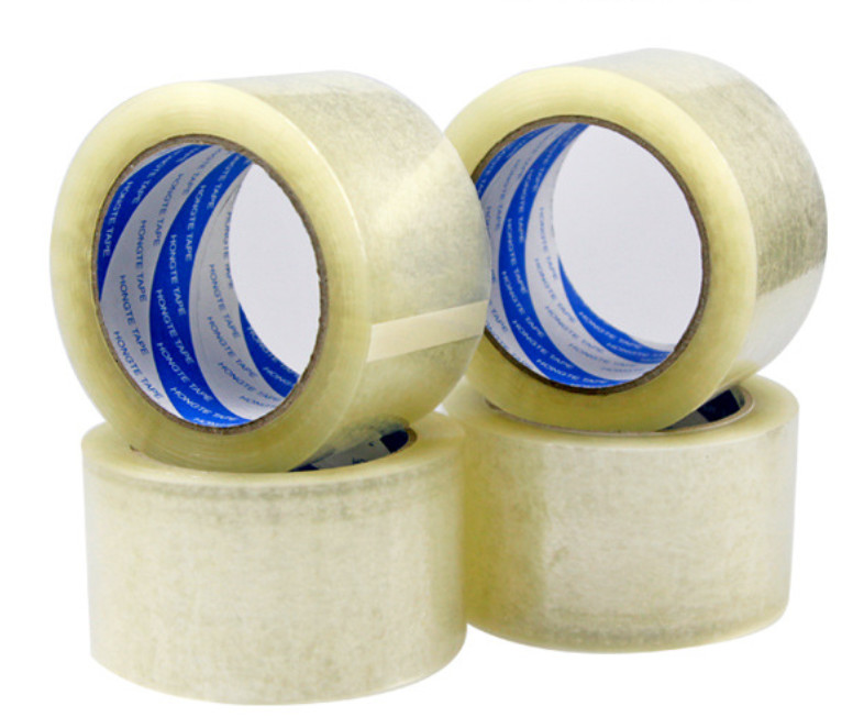 45um Thickness 100 Yard Transparent No Noise Hot Melt Adhesive Bopp Silent Packing Adhesive Tape