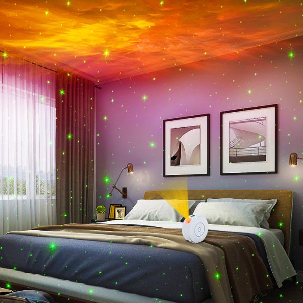 Compatible Smart Starlight Projector , Multiscene Galaxy Projector WiFi