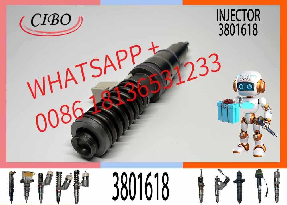 Engineering Machinery 3.18-4D Truck Engine System Accessories 3801618 Diesel Fuel Injector
