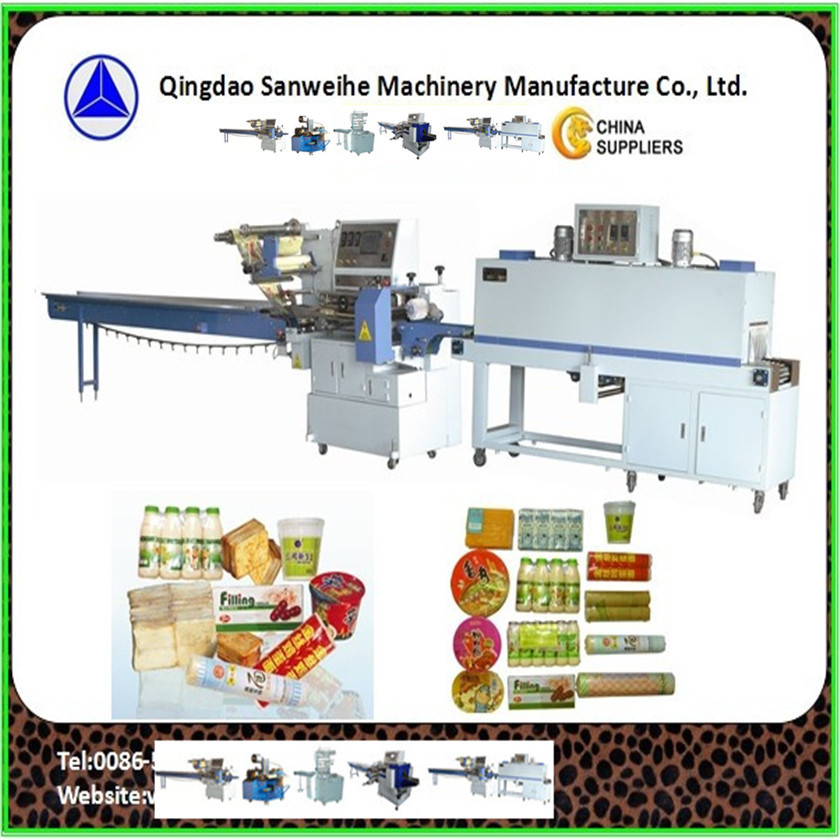 CE Form Fill Seal Packaging Shrink Wrapping Packing Machine
