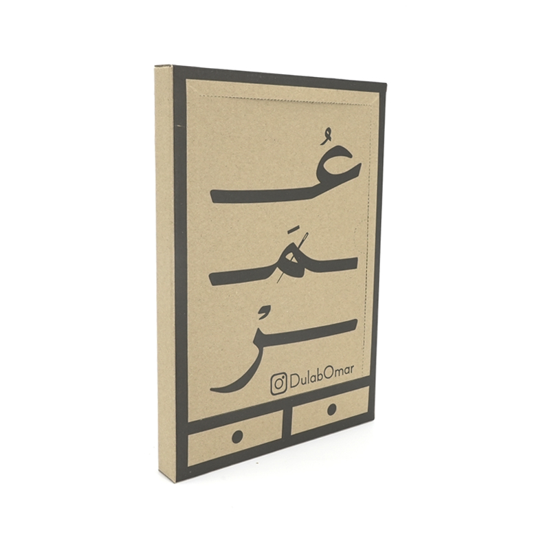 Custom Size Rigid Box Packaging Personalized Recycled Kraft Paper Book Shape Photo Box