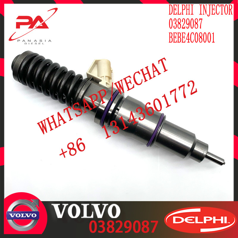 Diesel Engine Fuel injector 3803637 BEBE4C08001 03829087 E1 for V-O-L-V PENTA ENGINES D12 775BHP