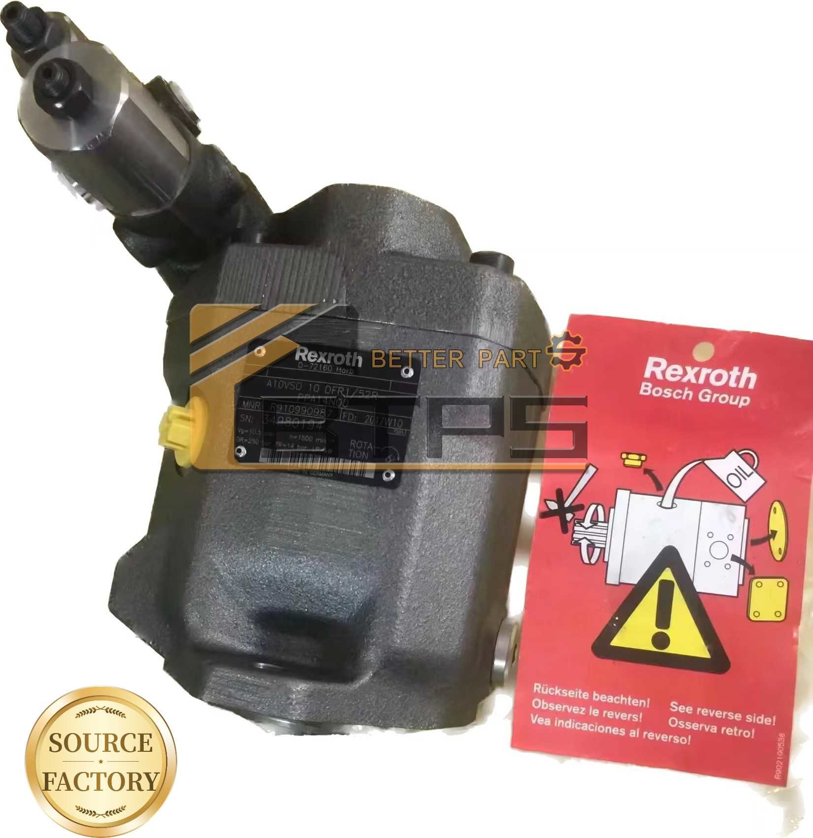 A10vso28 A10vo A10vso Hydraulic Axial Piston Variable Displacement Pump A10vso28DFR