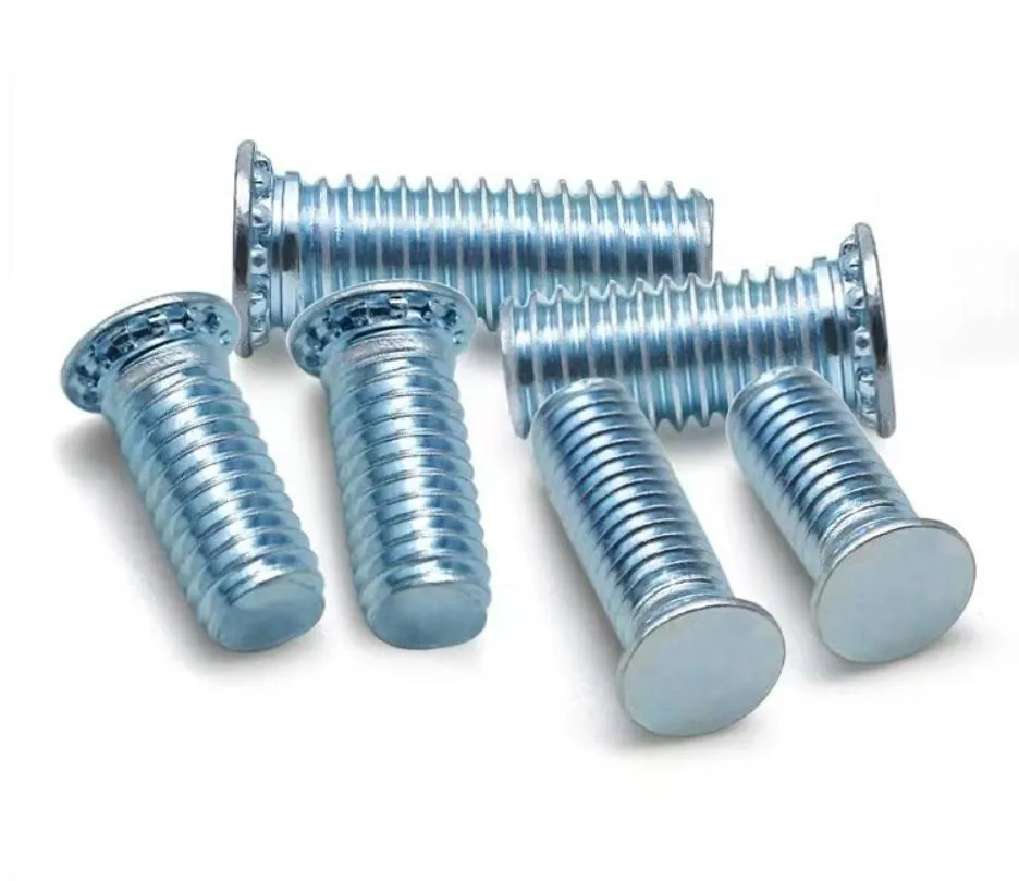Unc 4-40 6-32 10-32 Carbon Steel Zinc Plated Self-Clinching Stud Screw