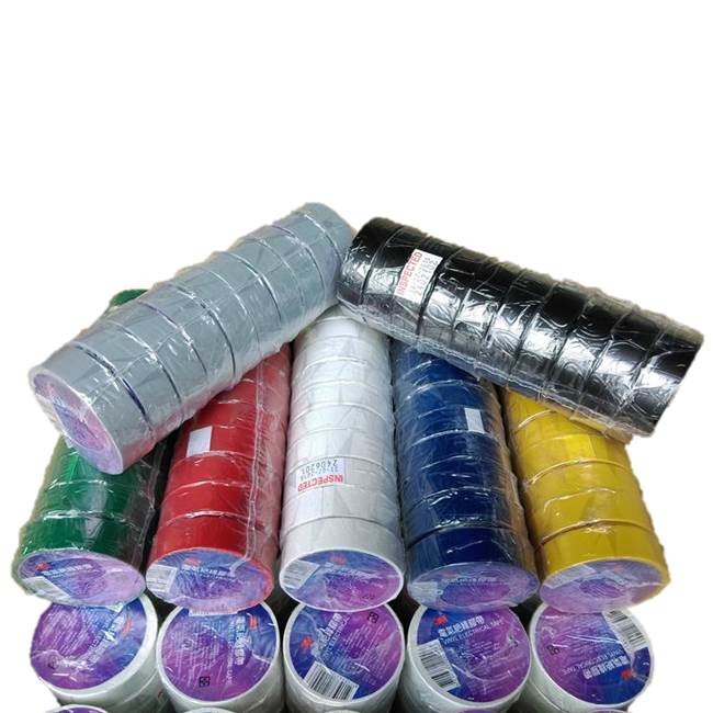 White White 3M21S-BK PVC 0.13mm*19mm*18m e tape vinyl electrical21S-BK PVC 0.13mm*19mm*18m e tape vinyl electrical