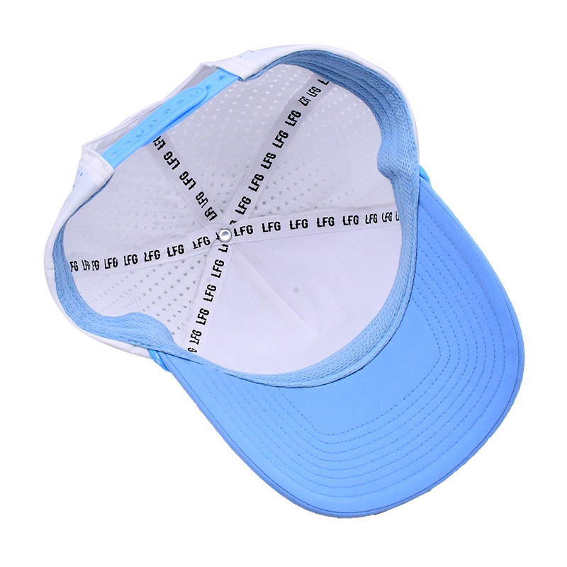 Classic 5 Panel Trucker Cap With Little Curve Brim And Snapback Closure