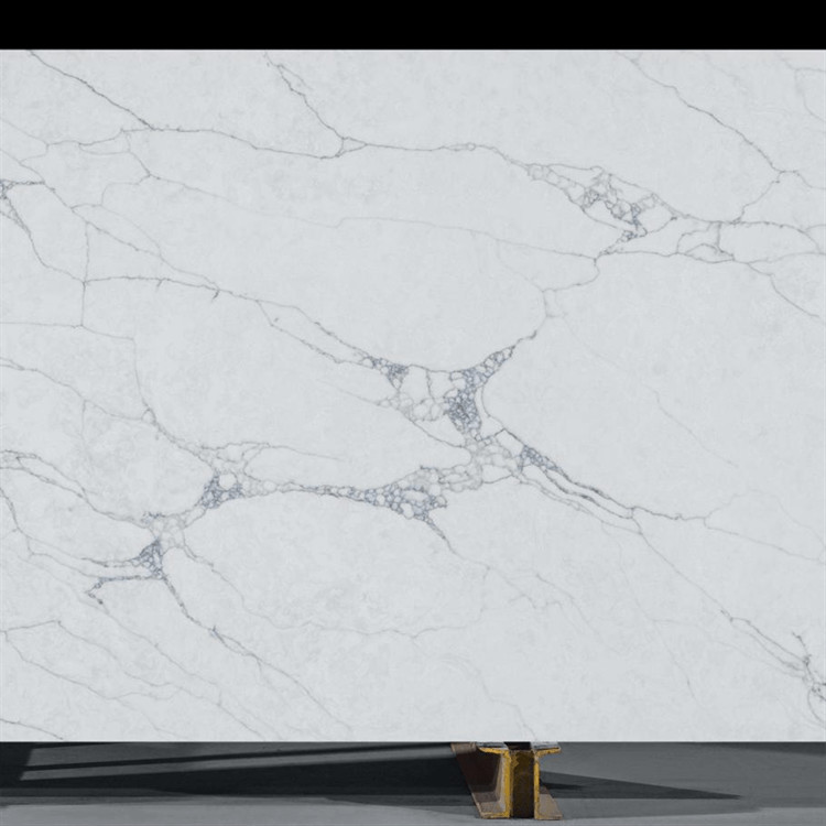 93% Natural Quartz Powder 7% Resin Artificial Quartz Stone Slab 20mm