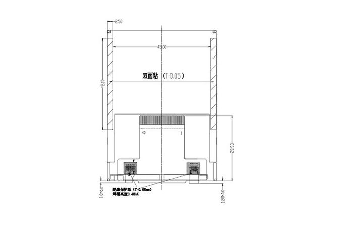 Industrial 2.8inch 240x320 3.3V Capacitive Touch Panel