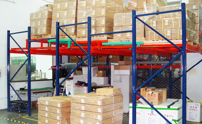 Push Back Racking