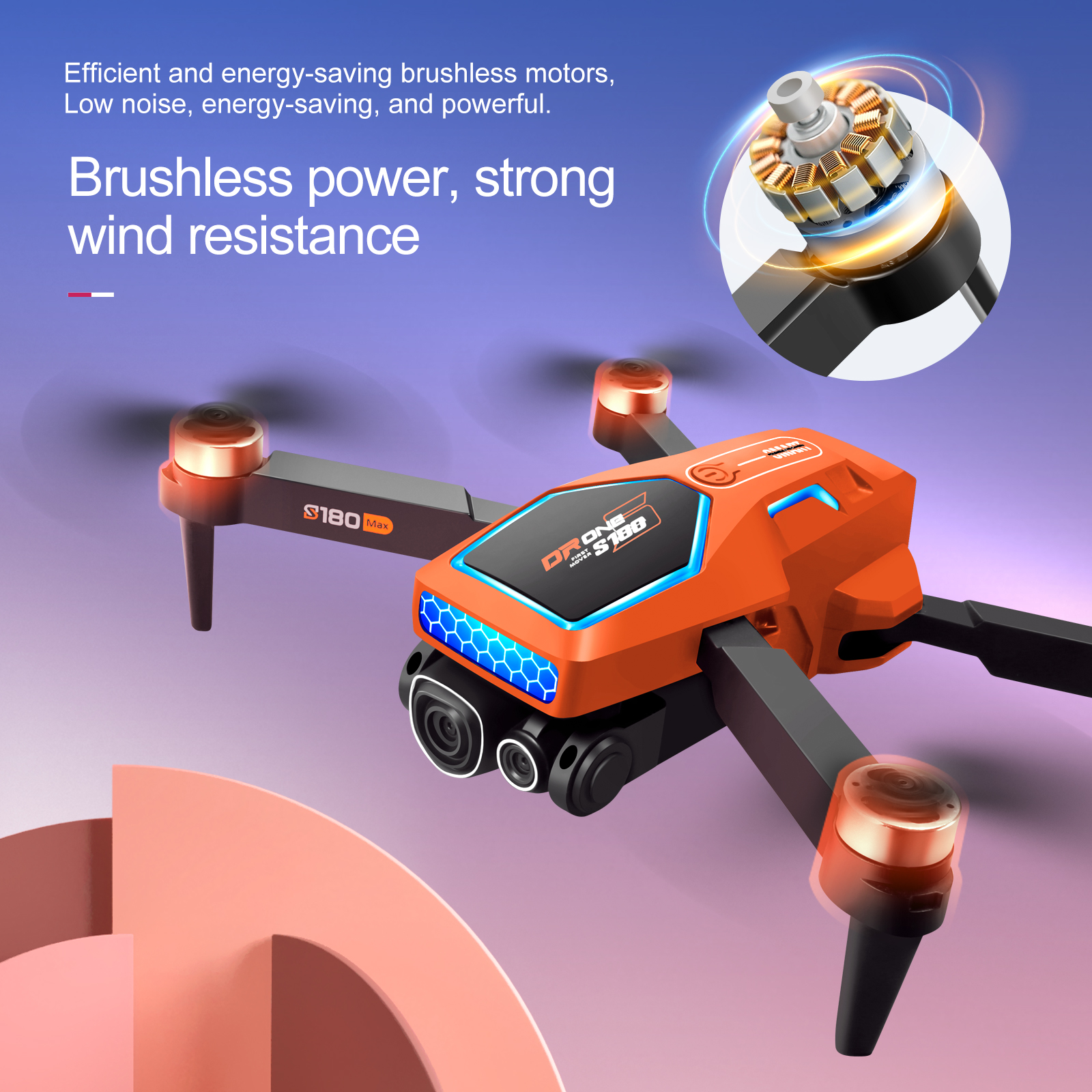 Foldable 4k Camera Drone Capture Stunning Aerial Views with Our Perfect Aerial Photography Equipment Control Distance 100M