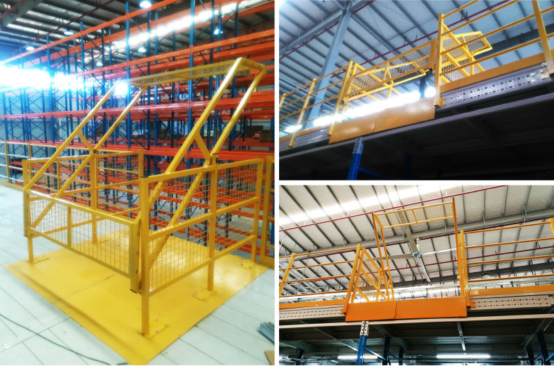 Steel Structure Garret Mezzanine Floor Platform