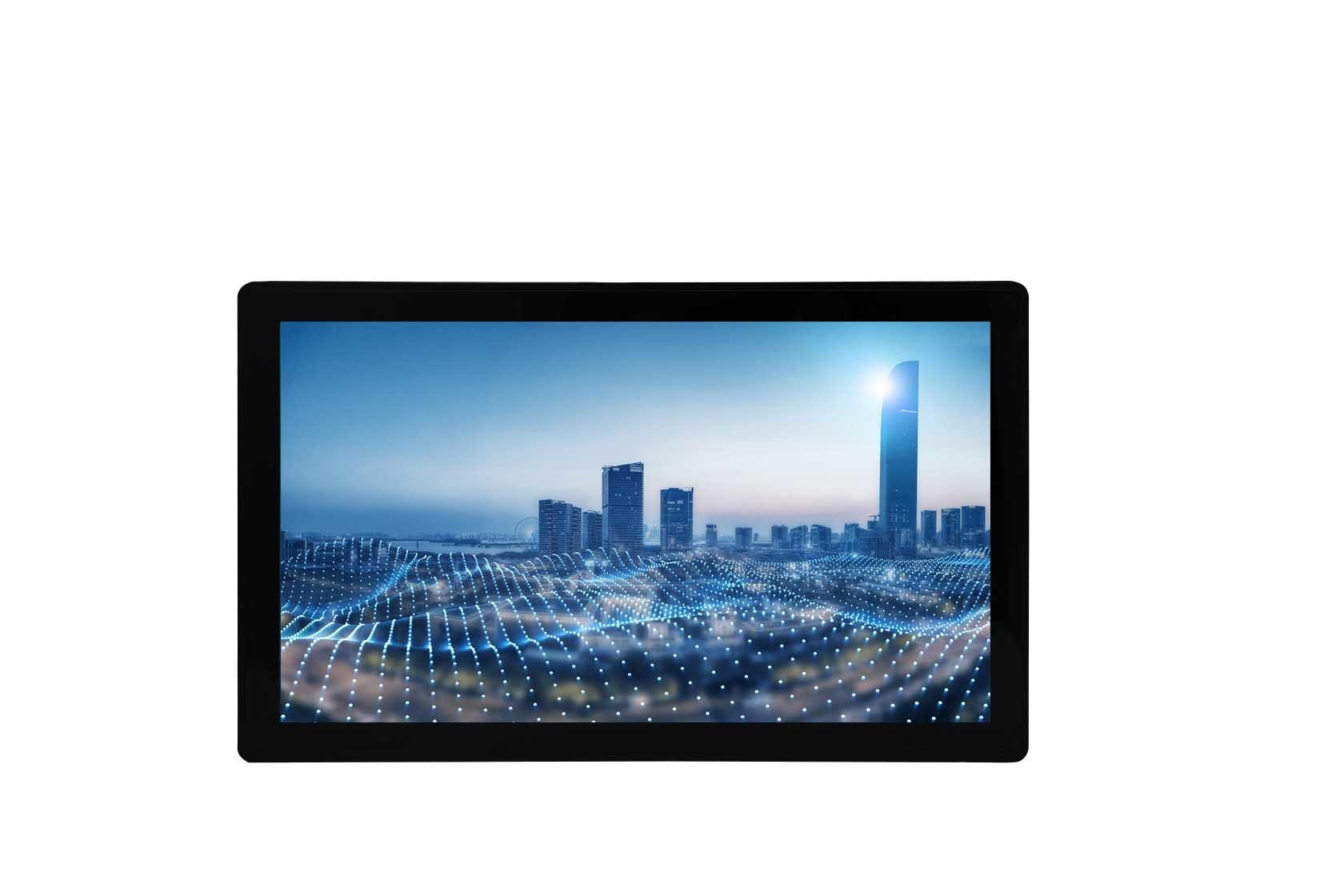 21.5 Inch All In One PC Touchscreen DC24V Capacitive Touch Screen Monitor PC