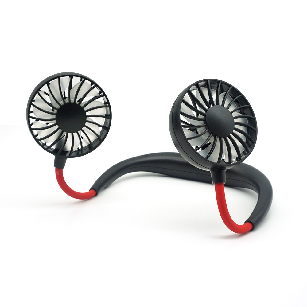 Winds Adjustable 1200mAh 260mm USB Neck Fan
