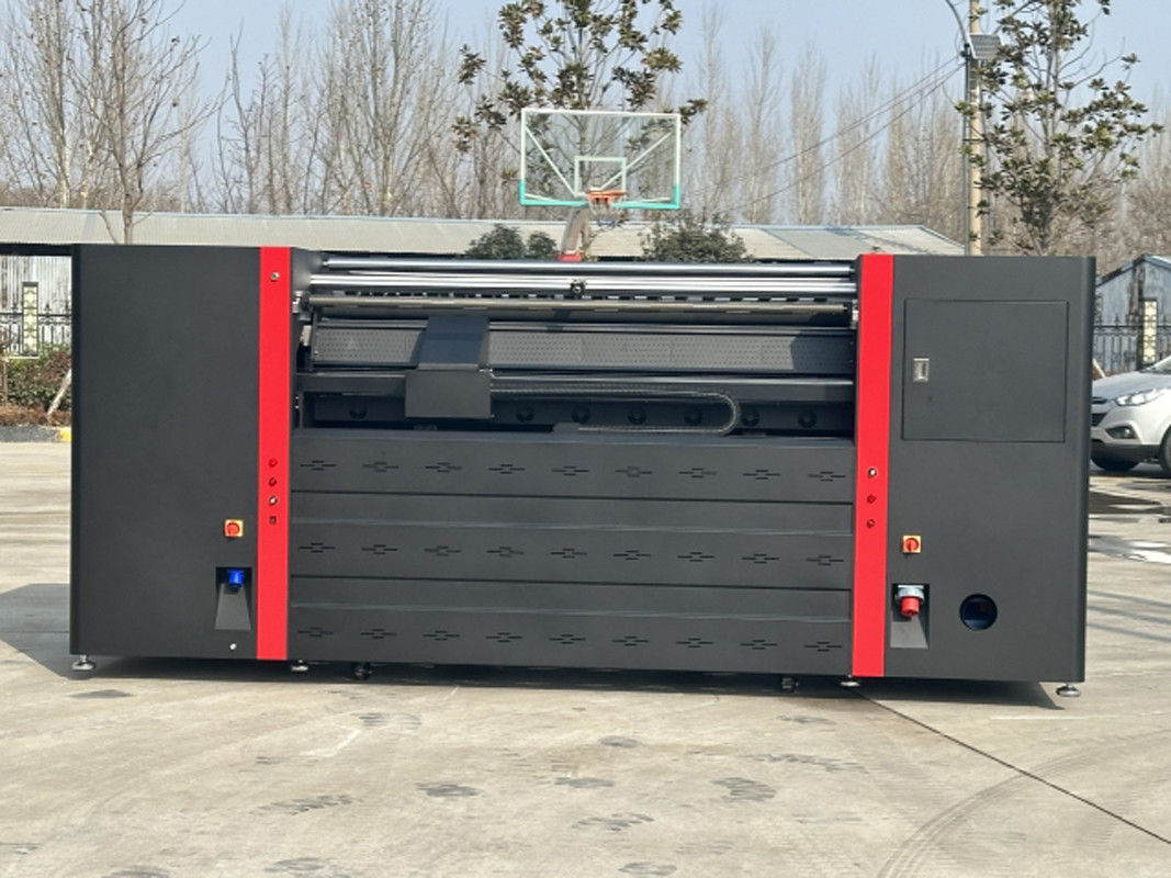 3000KG Built In Fixing Box Water Based Sublimation Flag Printer 12 Inches Winding 23204SM 126 Inches