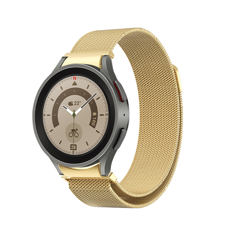50G Milanese Loop Stainless Steel Smartwatch Bands for Samsung Galaxy Watch 5 44mm 40mm
