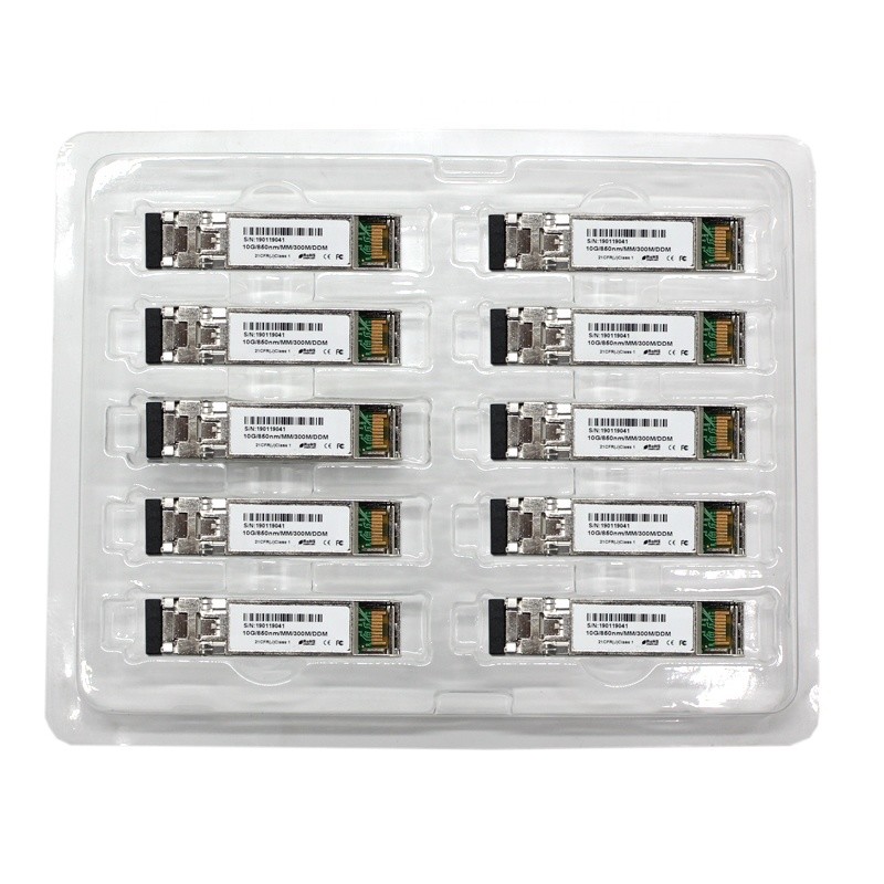 10G SX DX SFP 850nm 1310nm Multimode Fiber Transceiver