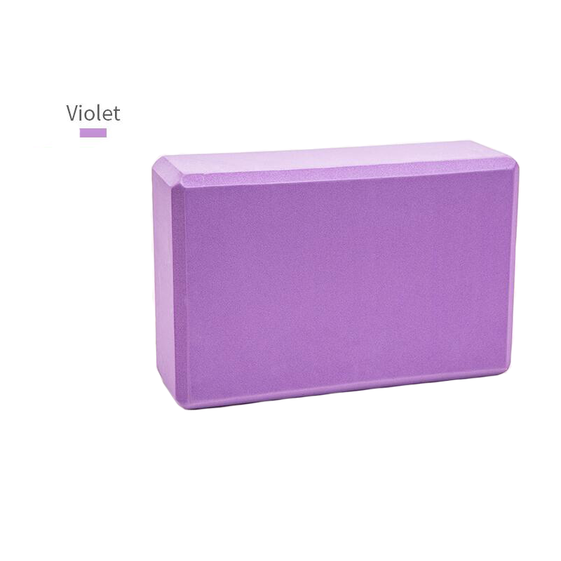 W150MM High Density Recycled Foam Yoga Blocks Workout EVA Pink