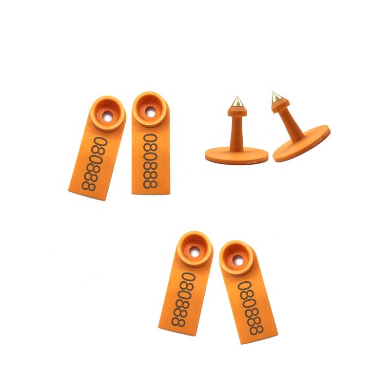 Tie Shape Long Reading TPU UHF RFID Livestock Tags For Sheep