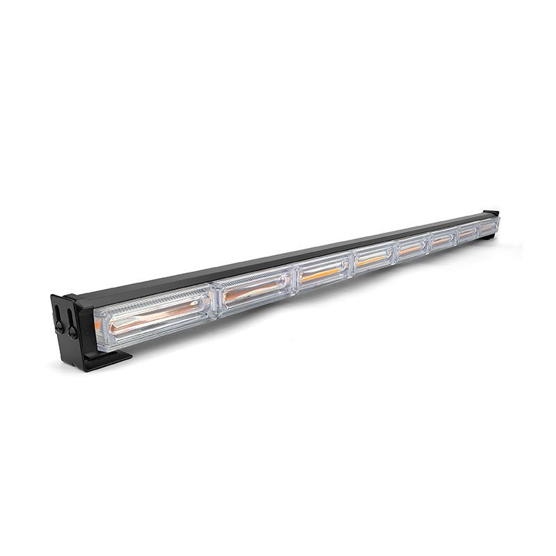 Amber White Red Blue 12W COB LED Dual Side Hazard Warning Strobe Emergency Light Bar