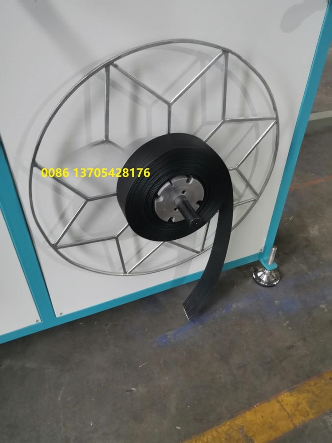Fiber Reinforced PET Geo Strap Production Line with Single-screw Design