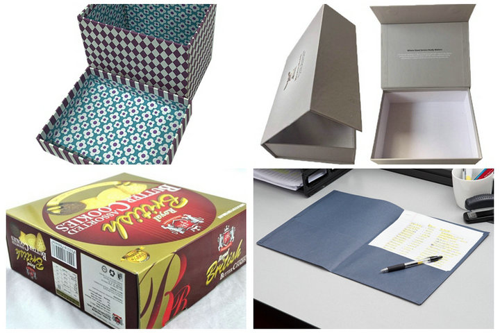 FSC Colorful Glossy Varnish Rigid Paperboard 2.0mm For Christmas Gift Boxes